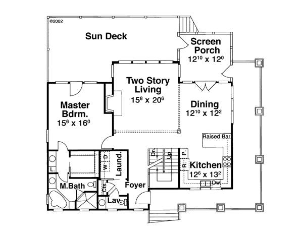 First Floor image of PEARSON House Plan